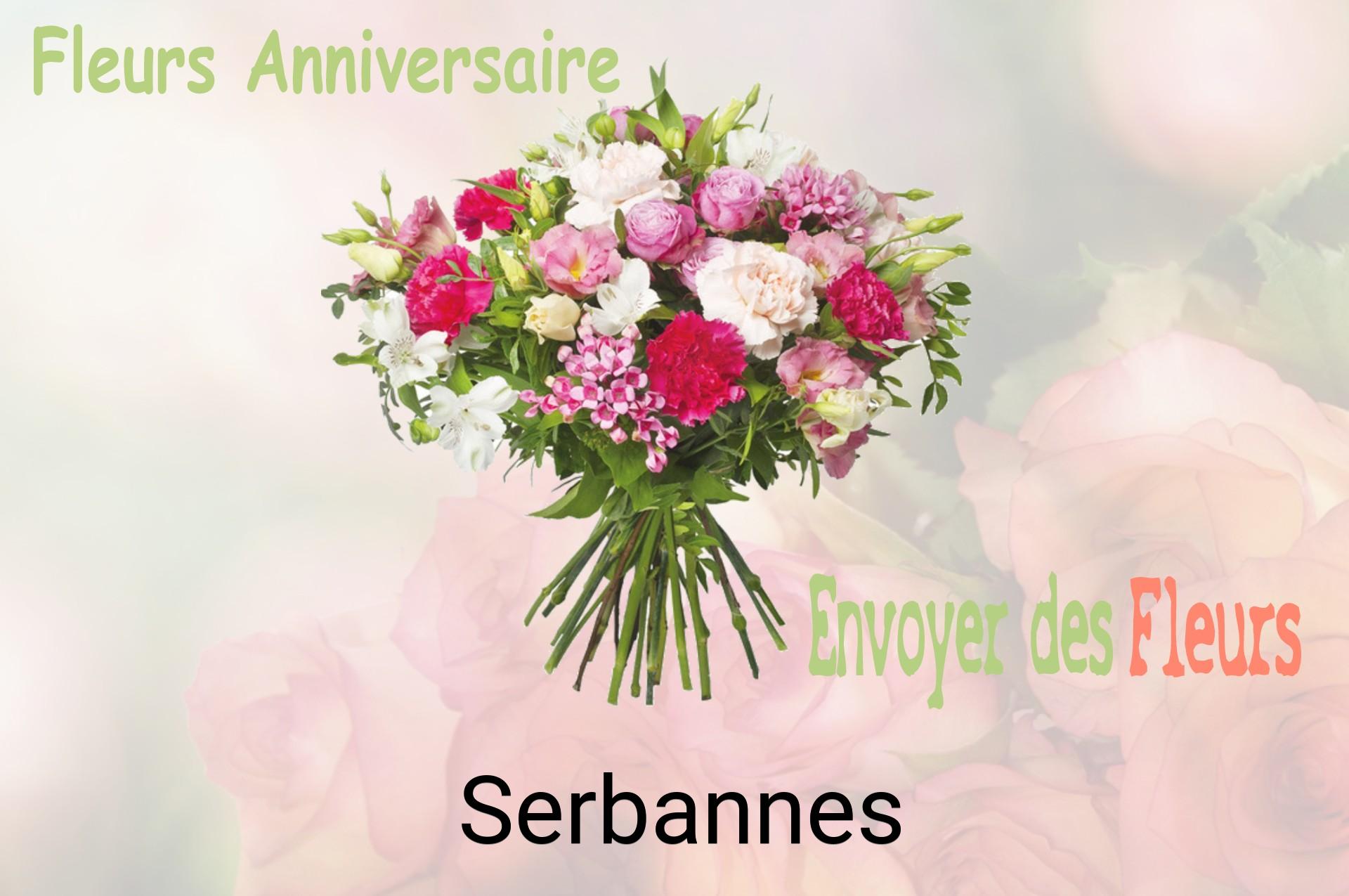 Bouquet de fleurs d’anniversaire livré à Serbannes